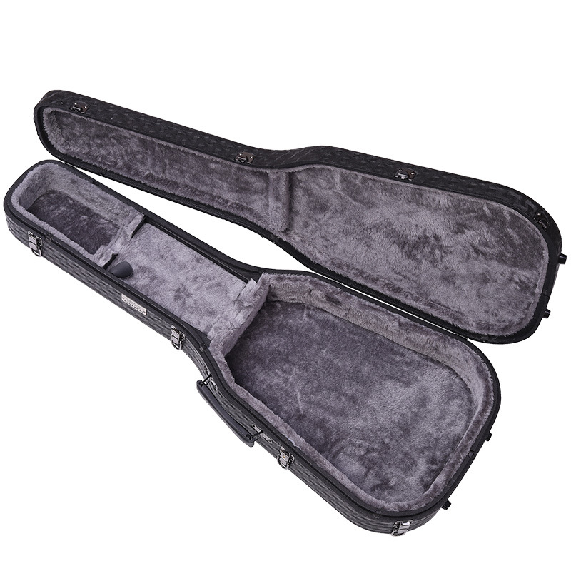 Case Guitar Gig Bag - حقيبة صلبة لحماية الغيتار الكهربائي والآكوستيك،