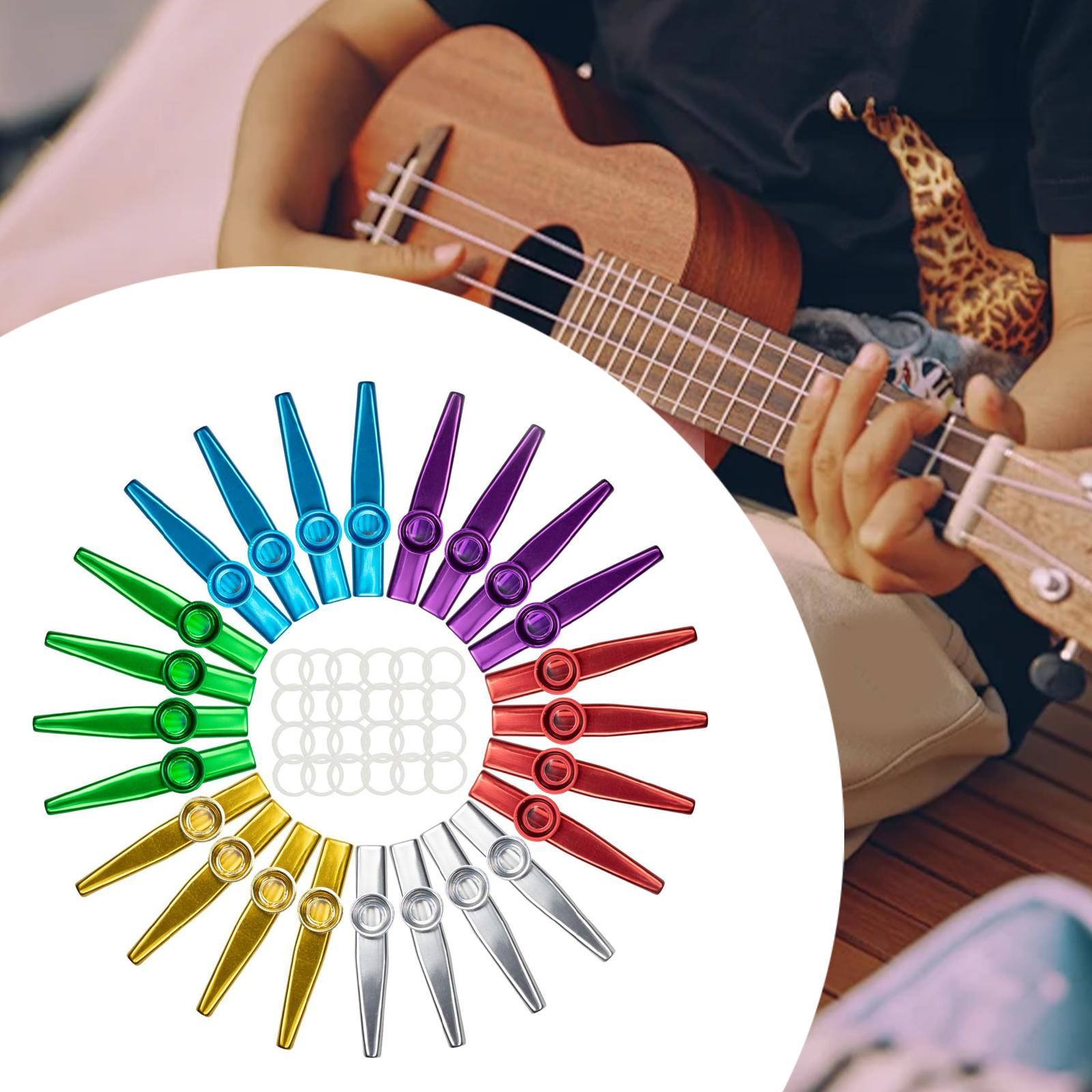24 قطعة من كازوس المعدني للمبت - مراجعة Ukulele Beginner Kit وسعره