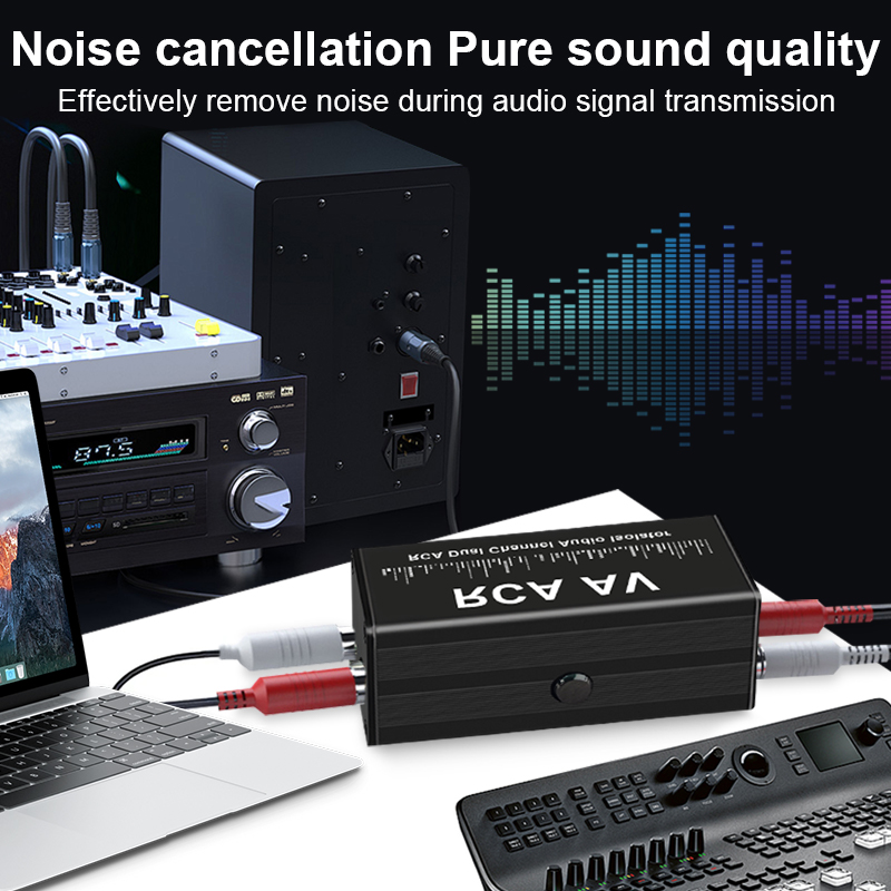 فلتر ضوضاء صوتي احترافي، عازل  - مراجعة Audio Music For وسعره