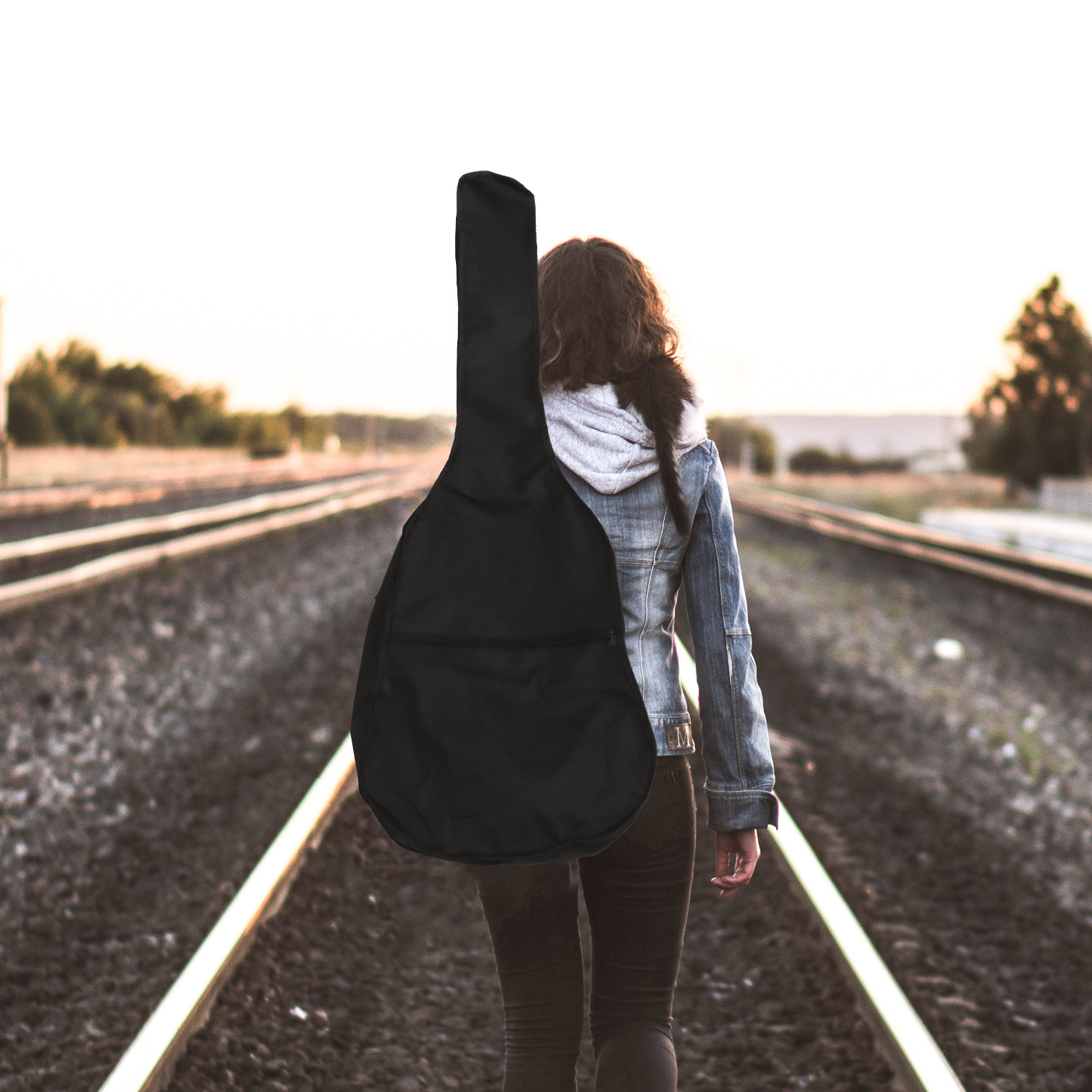 حقيبة جيتار أكوستيك مقاس 41 بو - مراجعة Case Guitar Gig Bag وسعره