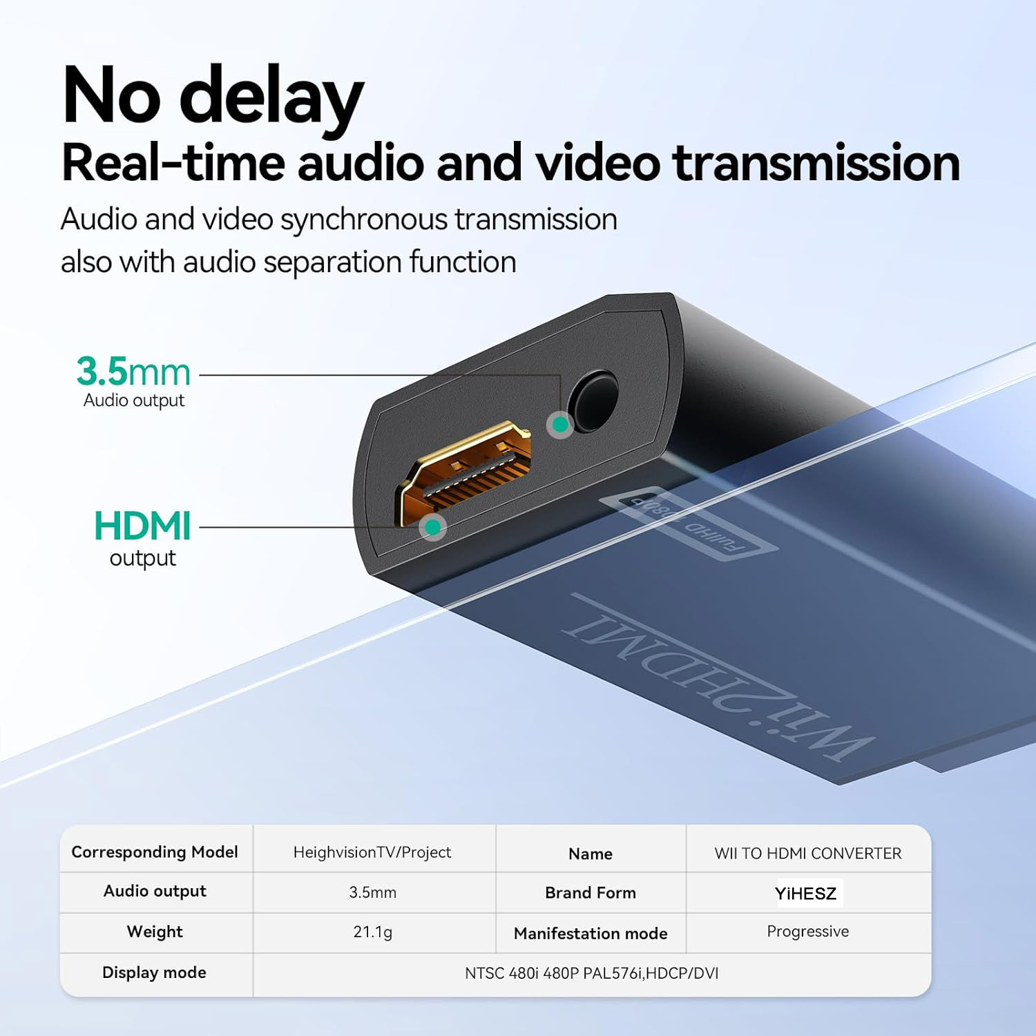 محول Wii إلى HDMI بدقة كاملة 1 - مراجعة Audio Music Converter وسعره