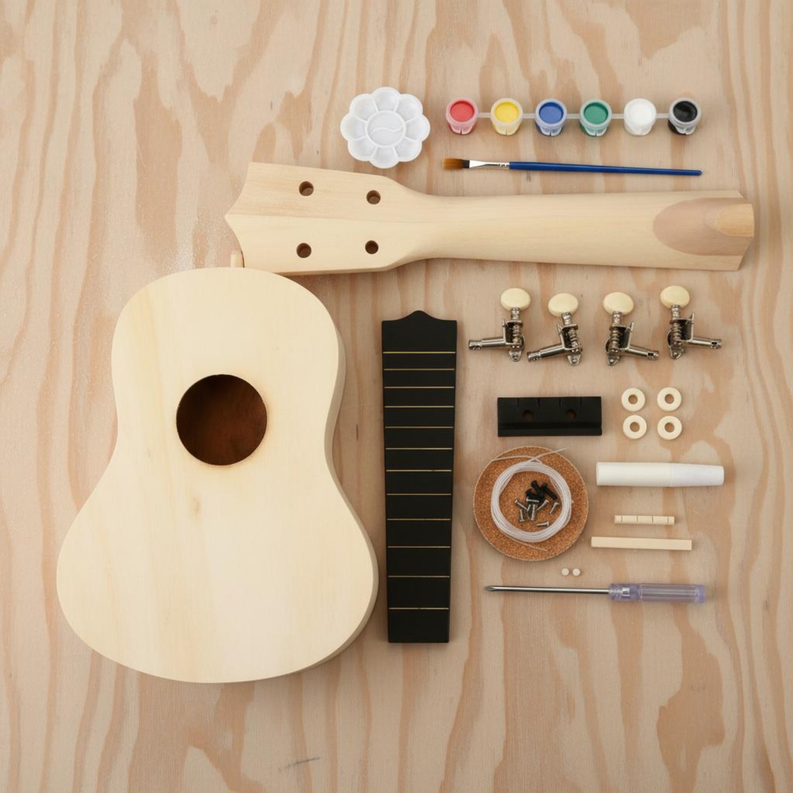 طقم يوكليلي سوبرانو 21 بوصة، ج - مراجعة Ukulele Beginner Kit وسعره