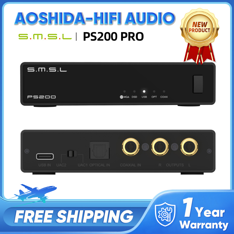 SMSL PS200 PRO DAC محول صوت مت - مراجعة Audio Music Production وسعره