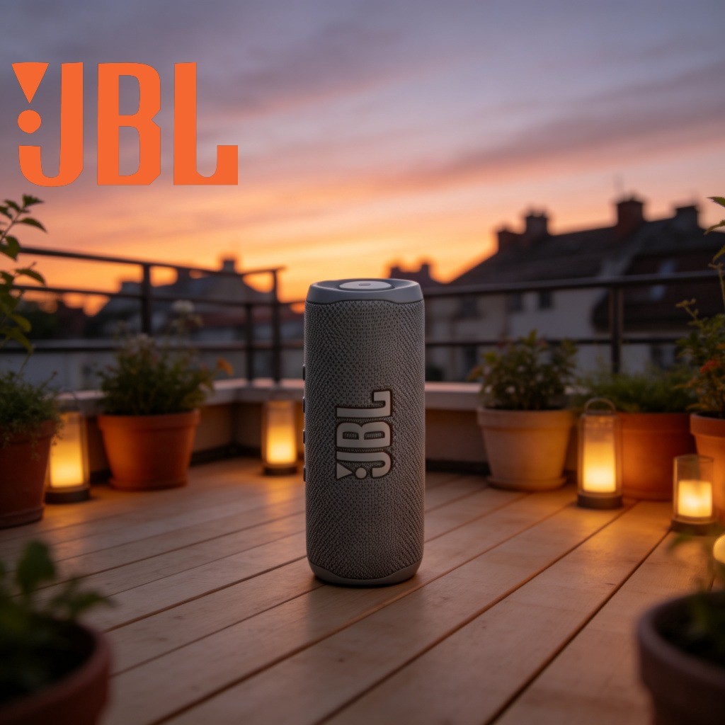JBL FLIP6 ميكانيكوسكوب الموسيق - مراجعة Audio Music Generator Free وسعره
