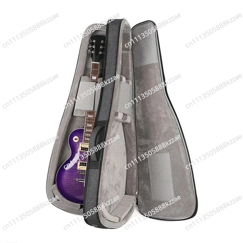 حقيبة جيتار كهربائي مزدوجة ناع - مراجعة Case Guitar Gig Bag وسعره