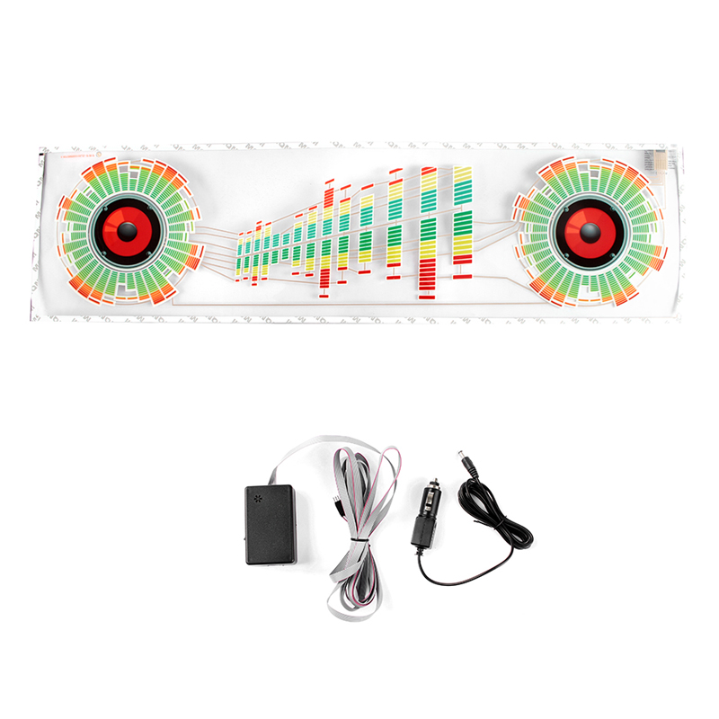زجاج سيارة LED الصوت المنشط ال - مراجعة Audio Music Production وسعره