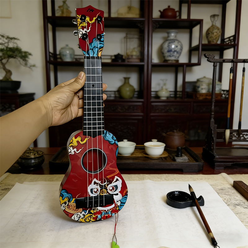 قيثارة صغيرة مقاس 17.5 بوصة، ط - مراجعة Ukulele Beginner Kit وسعره